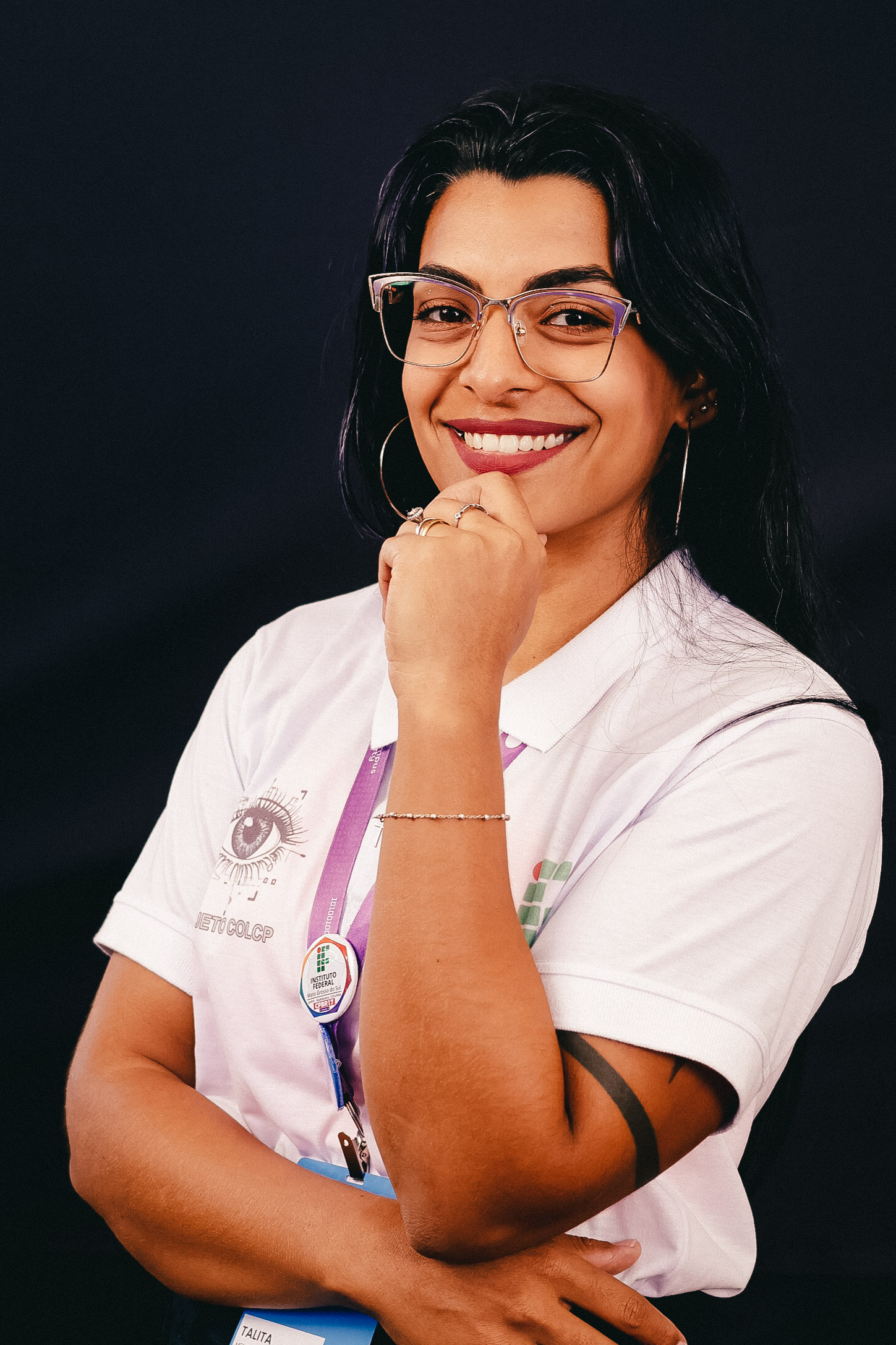 Foto da fundadora da loja